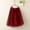 Wine, variant on HOMADLES Tutu Skirt for Girls A Line Pleated Mesh Skirt Fashion Skirt Solid Stretch Classic Layered Skirt Light Blue Free Size
