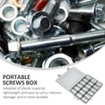thumbnail image 5 of BRIGHTFUFU Organizer Box for Tools Plastic Parts Storage Case Multi Compartment 1Pack, 5 of 5