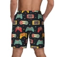thumbnail image 4 of Goofa Retro Video Game Printed Men's Swim Trunks Board Shorts Quick Dry Mens Swimming Trunks with Compression Liner,Breathable Fit Hawaii Beach Shorts-X-Large, 4 of 9
