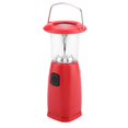 thumbnail image 3 of Práctico LED con energía Solar, manivela, linterna para acampar, tienda de campaña al aire libre, luz de emergencia roja, 3 of 8