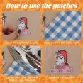 thumbnail image 4 of J.CARP Ghost & Pumpkin Boo Halloween Patches - Cute Embroidered Iron On for Clothes, Hats, Backpacks, Jackets Accessories 50 Pcs, 4 of 6