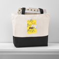 thumbnail image 4 of CafePress - Peanuts Ate Too Much - Two Tone, 100% Cotton, Zipper Tote Bag, 4 of 6