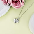 thumbnail image 6 of AOBOCO Birthday Gifts for Women Heart Locket Necklace 925 Sterling Silver Butterfly Locket Necklace That Holds Pictures Love You Locket Necklace Locket Personalized Jewelry Gifts, 6 of 7