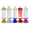 thumbnail image 1 of Luces LED para velas Luces nocturnas LED con degradado de 7 colores para el comedor en casa (dorado), 1 of 5