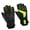 Fluorescent green on, variant on Windproof Children's Winter Gloves Warm Insulation Snow Play Accessories Safety Reflective Flexible Grip Design