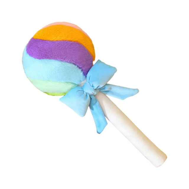 Cateissary Lollipop Peluche Juguete Relleno Caramelo Muñeca Extraíble Juego Almohada Type4 NO4