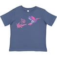 thumbnail image 3 of Inktastic Hummingbird Flying Swirl Girls Toddler T-Shirt, 3 of 5