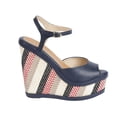 thumbnail image 2 of 250-05 Zapato con Plataforma para Mujer en Color Azul Plataforma de 14 cm Cklass 250-05, 2 of 2