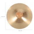 thumbnail image 4 of 2 Pairs Finger Cymbals Belly Dance Finger Cymbals with Wooden Handles Percussion Musical Instrument for Dancer Party, 4 of 9