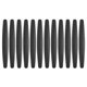 thumbnail image 1 of Uxcell 12 piezas de protectores de borde de puerta de coche, protectores anti-colisión, tira de protector de borde de puerta lateral, negro, 1 of 7