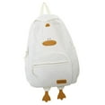 thumbnail image 1 of Mochila de de dibujos animados, mochila duradera, bolso de moda, mochila práctica para mujer, mochila para desplazamientos, mochilero, senderismo , blanco Sunnimix Mochila de mujer, 1 of 8