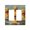 Double Toggle, variant on Rubber Ducks Funny Vintage Double Toggle Screwless Wall Plate Decorative Electrical Outlet Light Switch Cover Switchplate