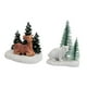 thumbnail image 4 of 2 piezas de adornos navideños de ciervo, decorativo para bandejas escalonadas, oficina, cocina y hogar., 4 of 9