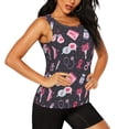 thumbnail image 2 of Lsque Breast Cancer Awareness1 Printed Workout Tank Tops for Women, Athletic Sports Tank Tops, Compression Sleeveless Dry Fit Shirts,Sleeveless Yoga Shirt-Small, 2 of 9
