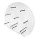 thumbnail image 4 of Soporte para donas de acrílico, soporte reutilizable para donas y bagels, decoración de mesa de postres para bodas, baby showers, fiestas de Navidad Plata, 4 of 9