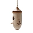 thumbnail image 2 of Lingouzi Hummingbird House Outdoor Hanging Wooden Bird Feeder Wooden Hummingbird House, 2 of 5