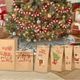 thumbnail image 4 of Advent Calendar For Filling With 24 Paper Bags Christmas Number Stickers Wooden Clips And Jute String DIY Craft Present Bags 24PCS, 4 of 6