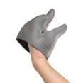 thumbnail image 3 of Dolphin Head Hand Puppet Toy, Dolphin, Size: One Size, Fun Stuff, 3 of 3