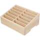 thumbnail image 1 of Wooden Multi Grid Phone Storage Box, Stylish Desktop Organizer for Office, Classroom, and Home Use, Practical Mobile Phone Holder Display Rack for, 1 of 1
