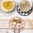 thumbnail image 4 of Table Placemat Durable Wear-resistant Heat-resistant Portable Decorative Anti-scald Hollow-out Dining Room Holding Plates Insulation Pad Home Decor, 4 of 8