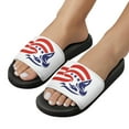 thumbnail image 5 of GZHJMY Stylish Slides for Women Men, Eagle Head american flag Soft Flexible Slip-on Sandals Slippers, 5 of 7