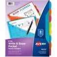 thumbnail image 1 of Avery  8TB Write-On Dividers, Asstorted Color, 1 of 1
