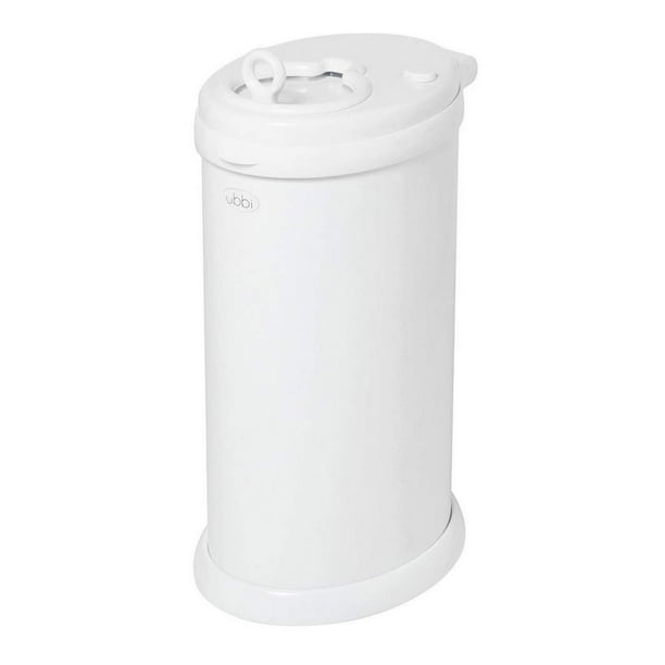 UBBI Diaper Pail Stainless White Special Order Walmart.ca