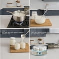 thumbnail image 3 of Studio 54 Yogurt Maker Machine with 7 Reusable Glass Jars (6oz Each), Probiotic Greek Yogurt Maker with Precise Time & Temperature Controls, Retro Blue Digital Yogurt Maker, 3 of 11