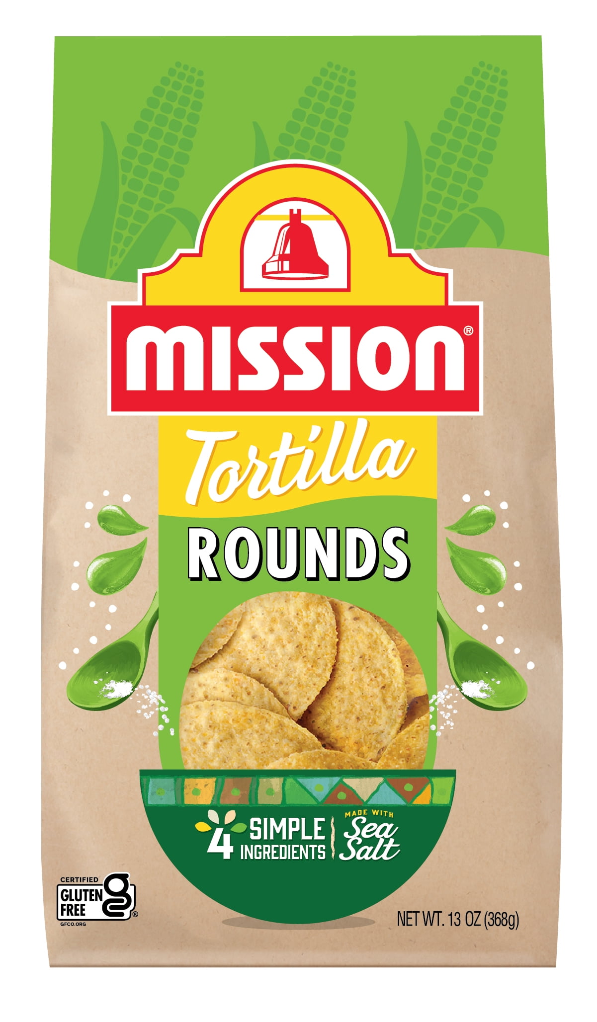 Mission Yellow Round Chips, 13 Oz.