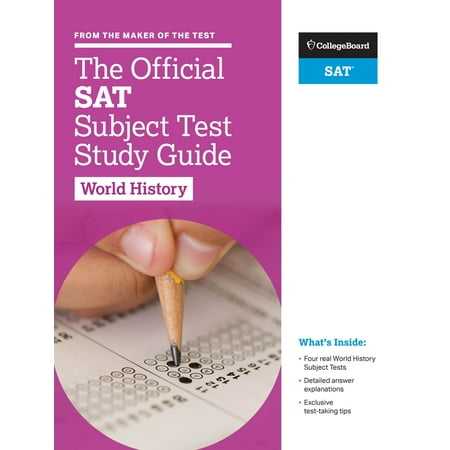 The Official SAT Subject Test in World History Study (Best World History Textbook College)