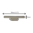 thumbnail image 3 of Creative Hobbies Metal Mounting Bracket for Night Light Shade - Clips onto Night Light Module Base - Pack of 10, 3 of 6