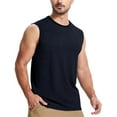 thumbnail image 3 of Posijego Big & Tall Tank Top for Men Muscle Tank Shirts Men's Sleeveless Casual Athletic Workout Tees, 3 of 4