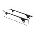 thumbnail image 2 of Elevate Outdoor 52.5" Steel Cross Bars with 200 lb. Capacity and Lockable Design, 2 of 3
