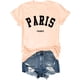 thumbnail image 3 of MKLEKYY Playeras Mujer Algodon Camiseta Informal Estampada De Cuello Redondo Para Mujer Talla L, 3 of 3