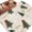 beige, variant on Grey Christmas Entryway Rug 2'x3' Non Slip Front Door Mats, Winter Green Pine Tree Gold Snowflake Entrance Rugs Indoor Outdoor Carpet, Washable Floor Mats Small Area Rug for Bedroom Kitchen