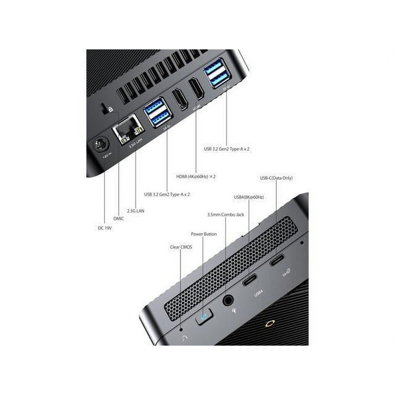 MINISFORUM DeskMini UM560 XT Mini PC AMD Ryzen 5 5600H DDR4 16 GB