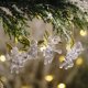 thumbnail image 2 of (4 Pcs/pack)5x7cm Christmas Transparent Angel Pendant New Year's Holiday Party Decoration Creative Children's Gift Plasticc, 2 of 5