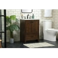 thumbnail image 2 of Elegant Lighting VF2824MW Matthus 24" Free Standing Single Basin Vanity Set - Mango Wood, 2 of 7