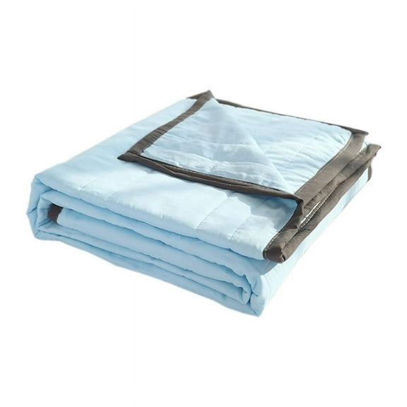 Ice Blanket for All-Season - Summer Cooler Quilt for Hot Sleepers and Night Sweats Blue 200 X 220cm