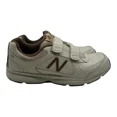 thumbnail image 1 of New Balance 411 Shoes Mens 12 D Beige Tan Walking Sneakers MW411HBB Hook Loop, 1 of 6