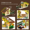 thumbnail image 5 of INSOON City Coffee House Building Set, 1173 Pieces with LED Lights, Cafe Shop Model Toy for Kids, Teens, and Adults Ages 6+, Creative Building Blocks, 5 of 10