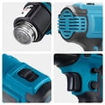 thumbnail image 3 of Pistola de calor inalámbrica ergonómica, potente, compatible con batería Makita LXT de 18 V, calentamiento rápido y tecnología innovadora de calentamiento celular para manualidades y decoración, 3 of 6