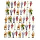 thumbnail image 5 of 2x Pintura Plástica en 1:75 a 1: 200 Figuras Pintadas a Mano Del Modelo de Personas Zulema Figuras de personas pintadas Juguetes, 5 of 8
