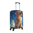 thumbnail image 3 of Balery Luggage Cover Starry Sky Cloud Dog Print Suitcase Covers for Luggage Elastic Washable Suitcase Protector Fits 18-32 Inch Luggage-Small, 3 of 9