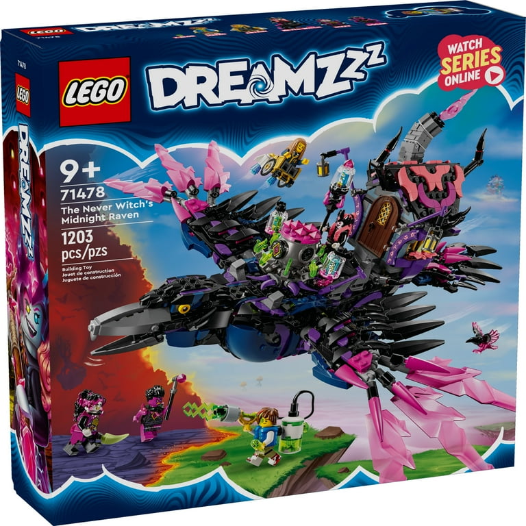 LEGO DREAMZzz The Never Witch s Midnight Raven Building Toy Christmas Toys for Boys Girls Age 9 Kids Toys W 3 Building Options 5