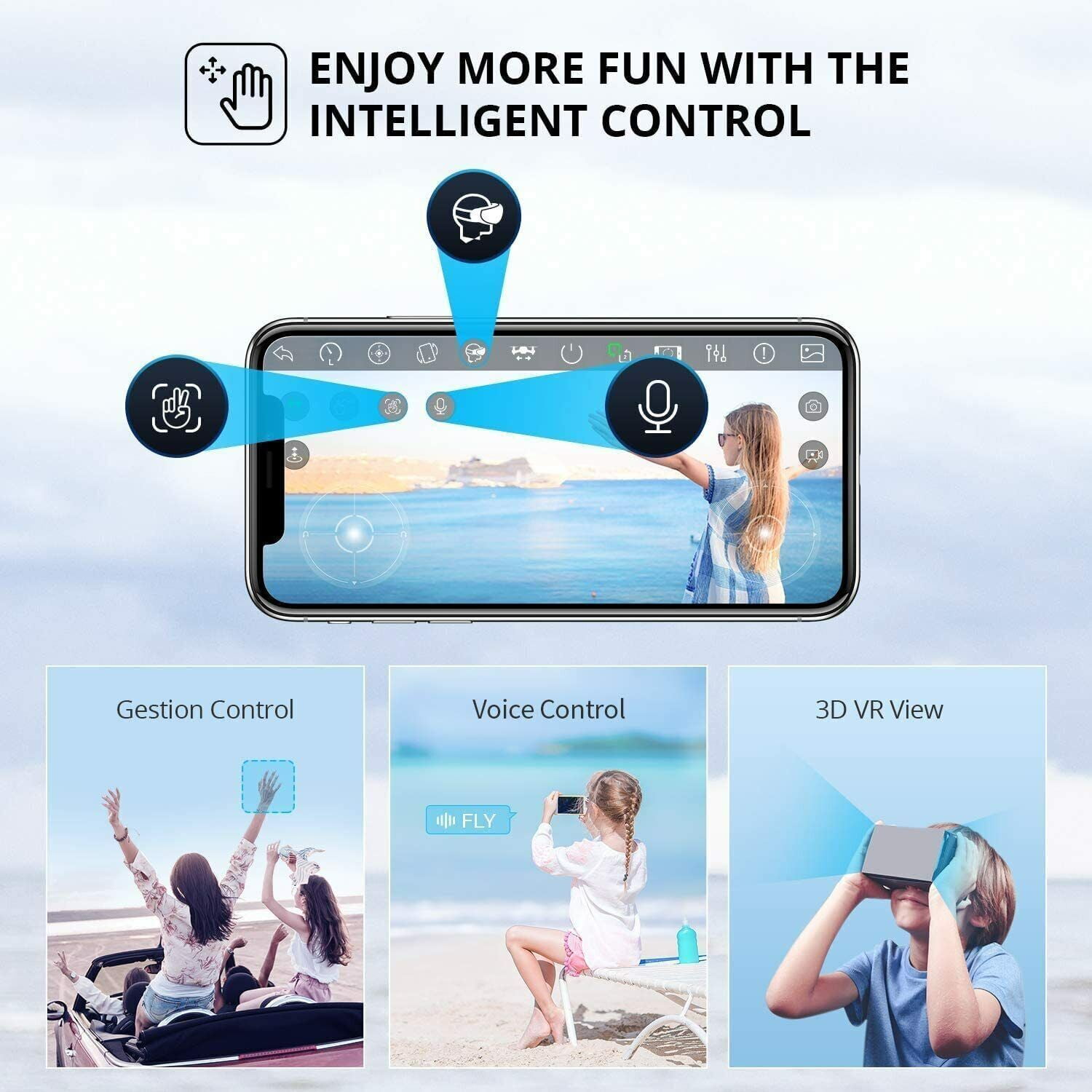 2026 2 Battery V13 RC Drone 6K HD Dual Camera WiFi FPV Foldable Quadcopter Camera Drone