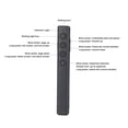 thumbnail image 6 of YAHHU Wireless Presentation Clicker PP935 RF 2.4GHz Plug and Play Presenter Remote for Keynote PPT PowerPoint Office Control Range 98.4ft / 30m, Black, 6 of 6