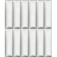 thumbnail image 1 of White 3D Concrete Like Tube Wallpaper R8085, 1 of 2