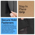 thumbnail image 4 of GORILLA GRIP Dog Crate Cover, Fits 36" Indoor Kennel Cage, Breathable Mesh Windows, Black, 4 of 10