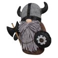 thumbnail image 1 of Muñeco de gnomo guerrero vikingo, juego de adornos de gnomos de peluche para fiestas, muñeco de peluche hecho a mano, gnomo escandinavo como se muestra, 1 of 5